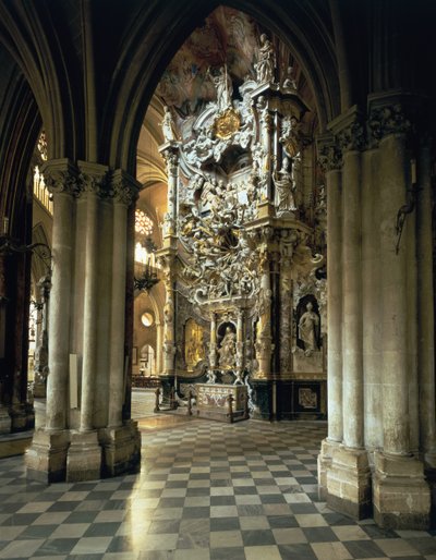 منظر المذبح والشفافية ، 1720 ج بواسطة نارسيسو تومي